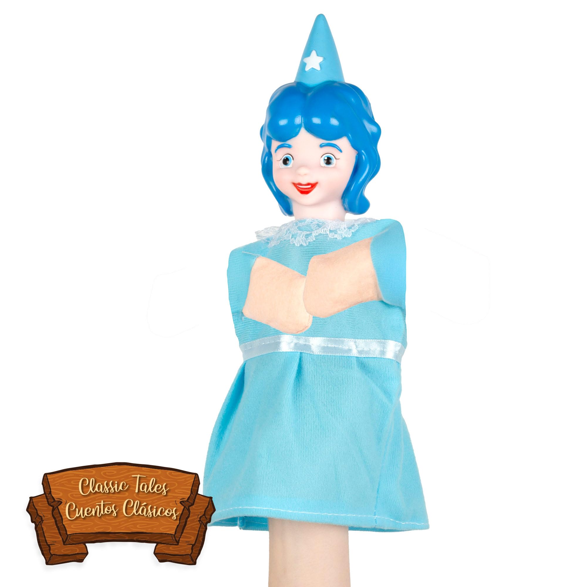 ColorBaby Cucu Show Set Teatro Marionetas Pinocho, 4 títeres 25 cm, Materiales Suaves y Seguros, Juguetes Infantil, para Jugar en Grupo o Pasar Tiempo en Familia (39172)