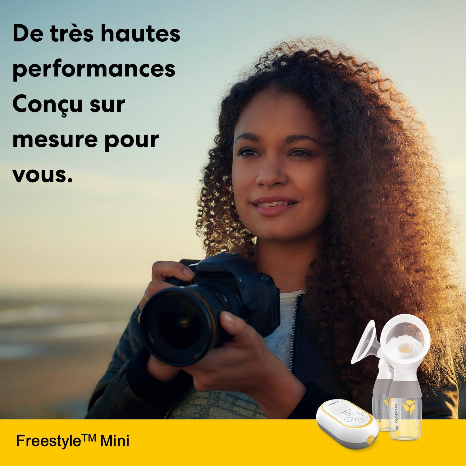 Medela Tire-lait double électrique Freestyle Mini avec batterie rechargeable
