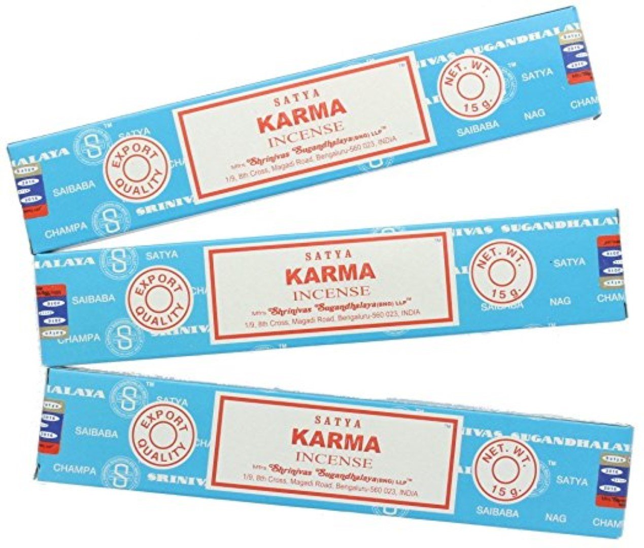 MontCherry Brand Exclusive Hair Pin and Satya Incense Sticks 3 Packs Various Fragrances Combo sold by Trendz (Karma)