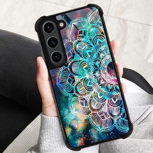 Miniatura 313 de Funda para Samsung Galaxy S23 Plus, protección de grado militar, esquinas a prueba de golpes, funda antiarañazos para Samsung Galaxy S23 Plus, flor