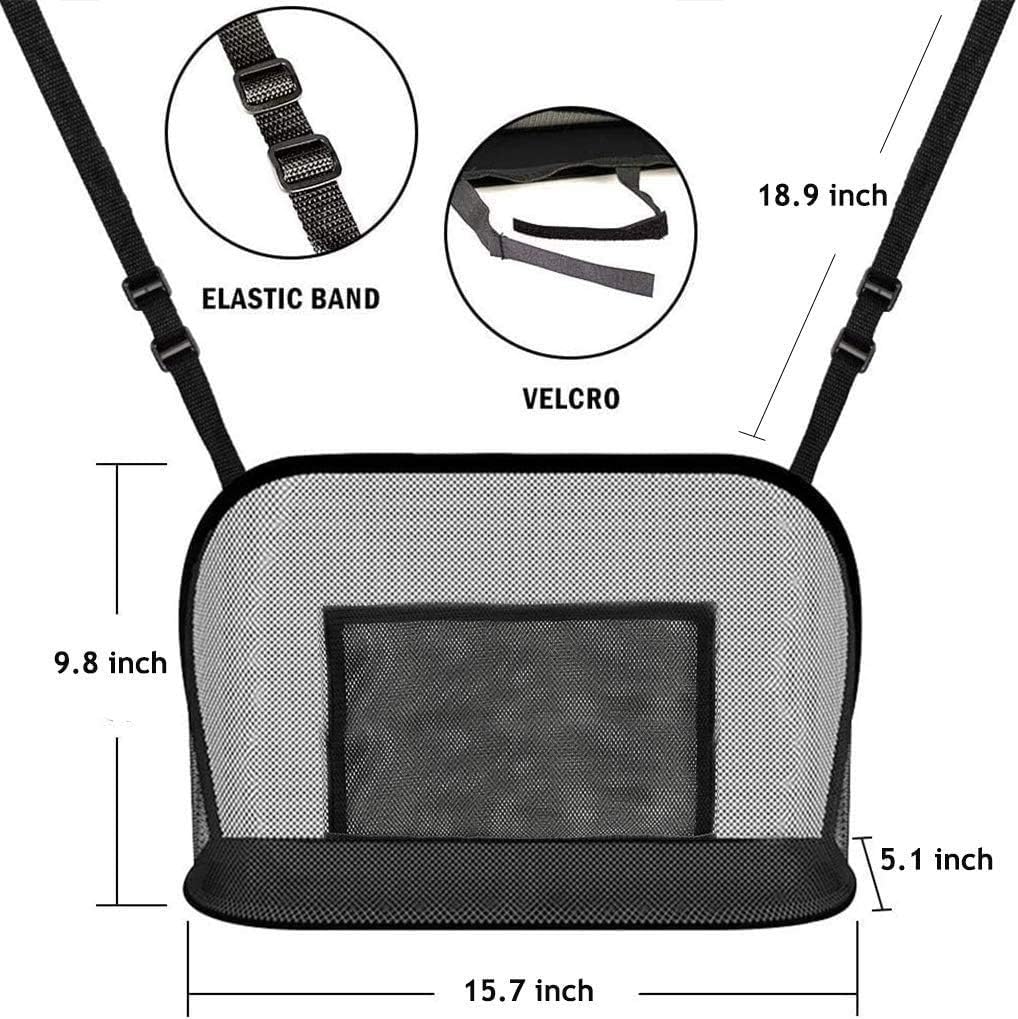 Car Net Pocket Handbag Holder,MUJUZE Handbag Holder for Car, Car Seat Storage and Handbag Holding Hanging Storage Bag Between Car Seats for Carrier bag, Documents, Phone. : Automotive