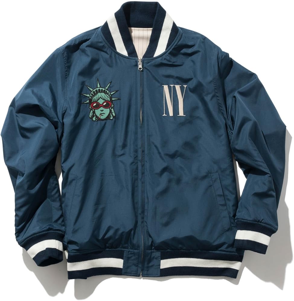 値下げ中：未使用新品　glamb NY stadium JKT 未使用新品 glamb NY stadium JKT 値下げ - メルカリ