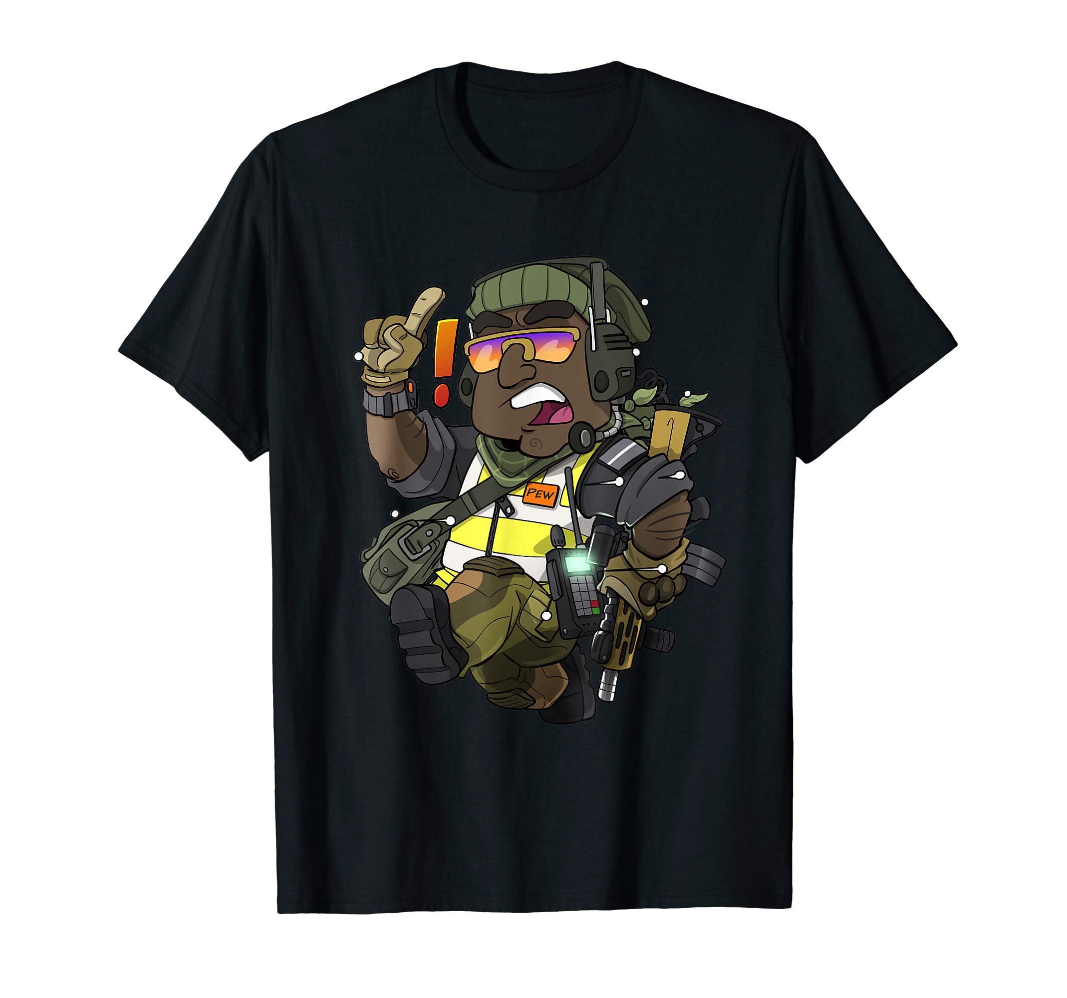 BB Headz Airsoft Airsofter MilSim Marshall T-Shirt