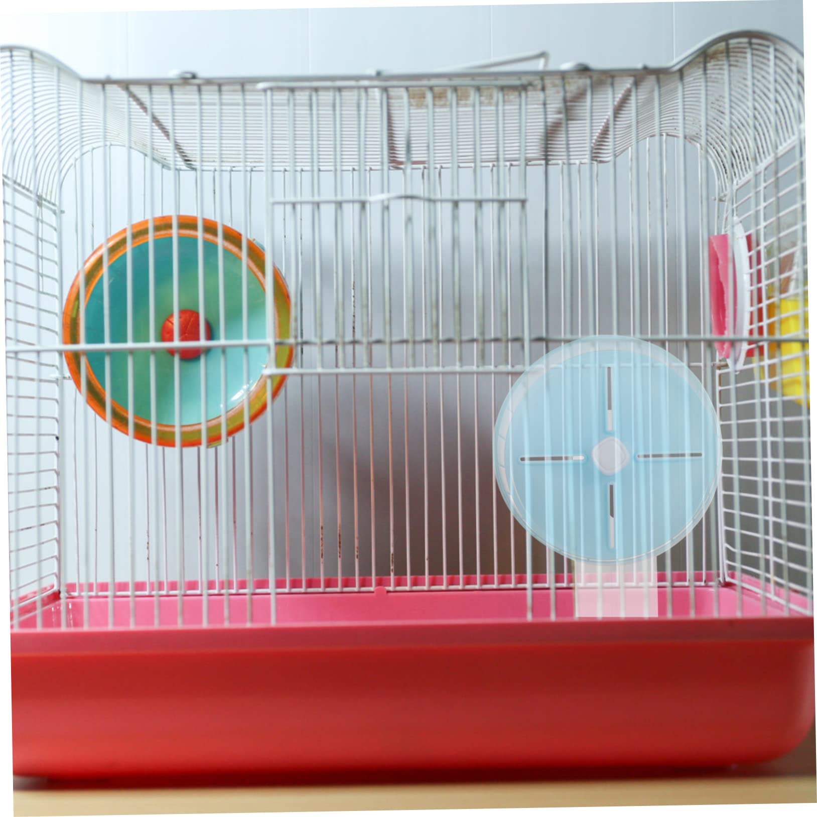 Roue De Jogging pour Hamster De 20 Cm avec Support Jouet pour Animaux De Compagnie Gerbille Souris Petit Animal