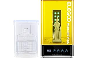 ELEGOO Mercury Plus 2.0 Wash and Cure Machine: Ultimate Convenience for Your 3D Prints