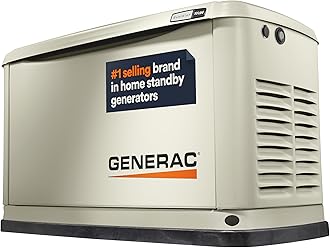 Guardian 10kW Home Standby Generator - Automatic Whole House Backup Power for Storms, Emergencies, and Outages, WiFi Enabled, Runs on Natural Gas or Liquid Propane, Quiet Operation