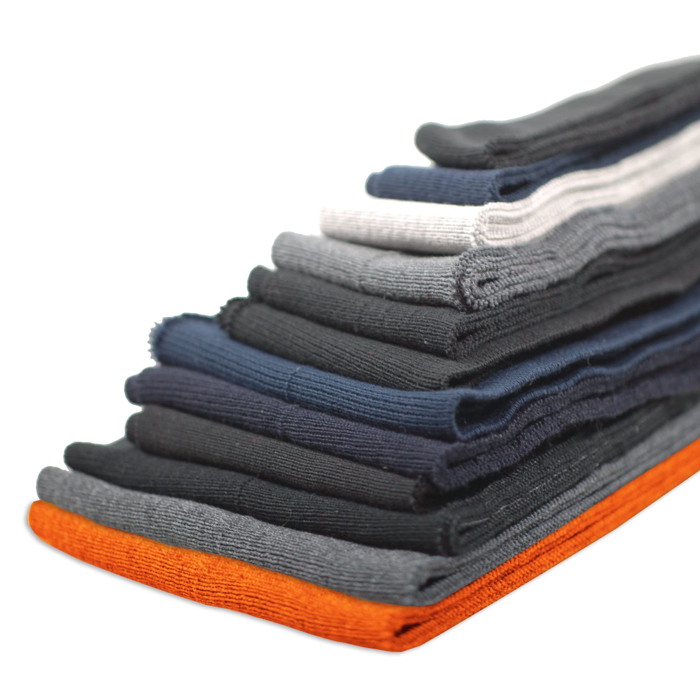 Knit Rib Cuff Waistband,Welt Ribbing & Neckband Solid Colours,Various Sizes. Stretch Trim for Revamp Old Clothing or New Garments,by Neotrims [W4 - Black (110x10cm), 1PC]