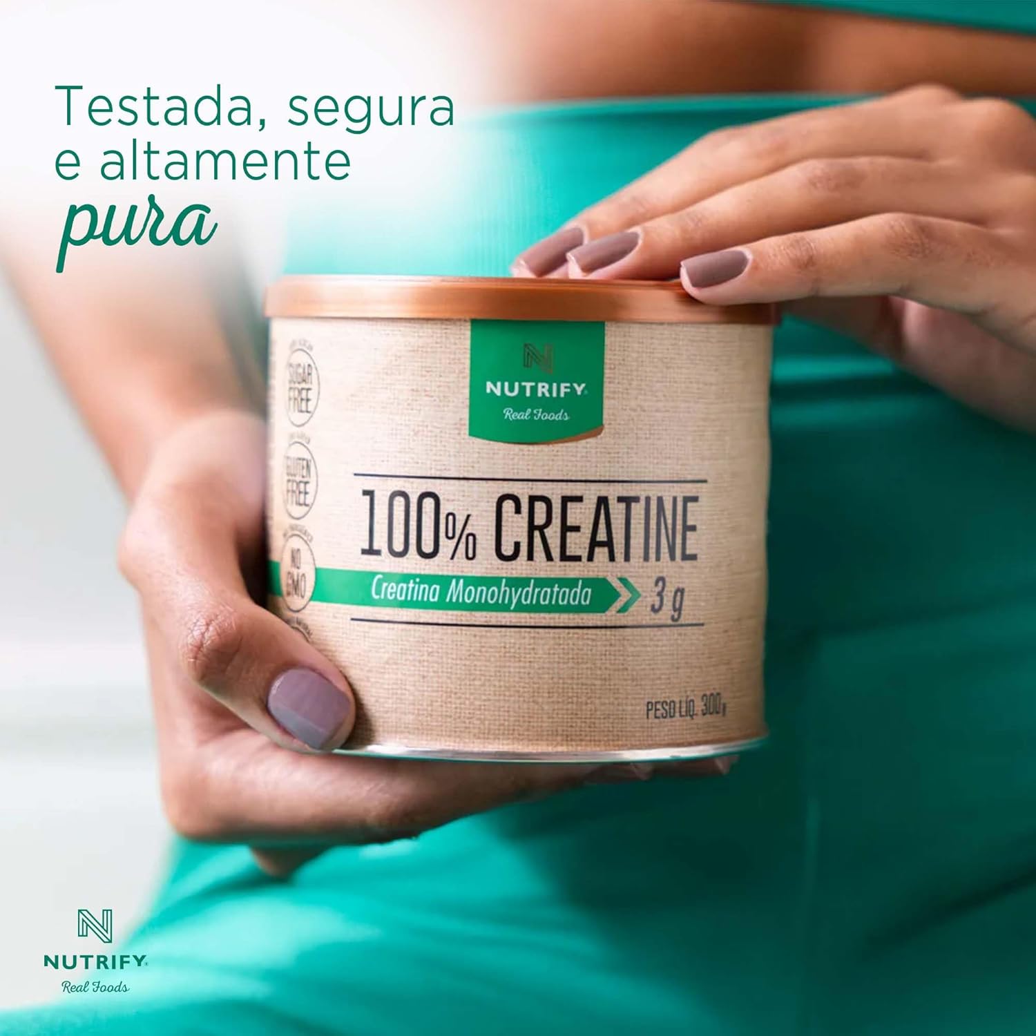 Nutrify – 100% Creatine 3g de Creatina por Dose – Suplemento Alimentar para Suporte Energético – Sem Glúten, Sem Lactose, Sem Açúcar, Vegana – Lata 300g em promoção! Veja a oferta e mais achadinhos de Vitaminas & Suplementos 3 Hoje é o melhor dia para comprar Nutrify – 100% Creatine 3g de Creatina por Dose – Suplemento Alimentar para Suporte Energético – Sem Glúten, Sem Lactose, Sem Açúcar, Vegana – Lata 300g com aquele preço maroto! Promoção! Aproveite a oferta! 3