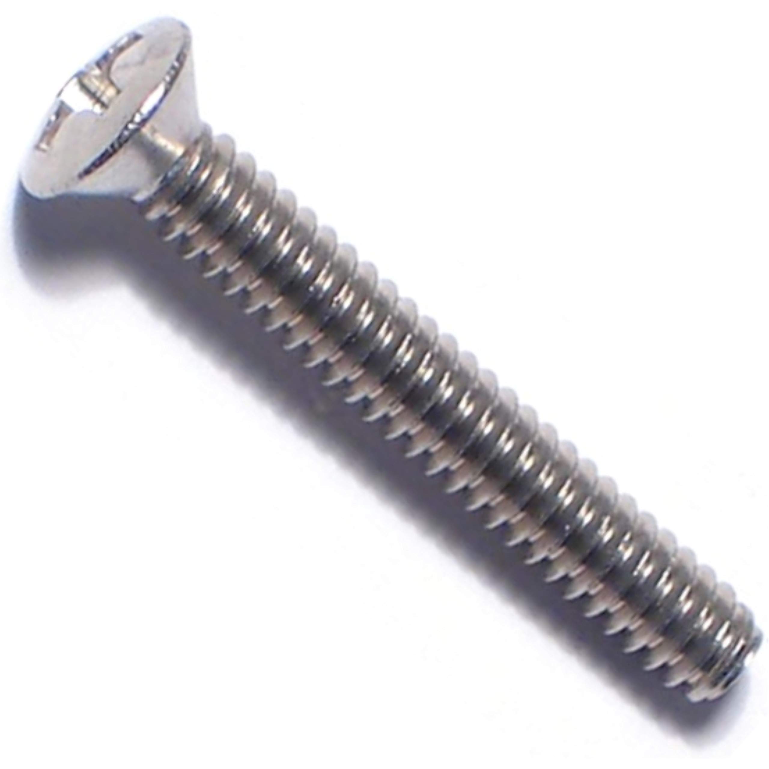 Vis machine Phillips 6-32 x 2,5 cm tête ovale pour boîtier électrique