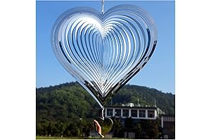 DJUAN Stainless Steel Reflective Wind Spinners