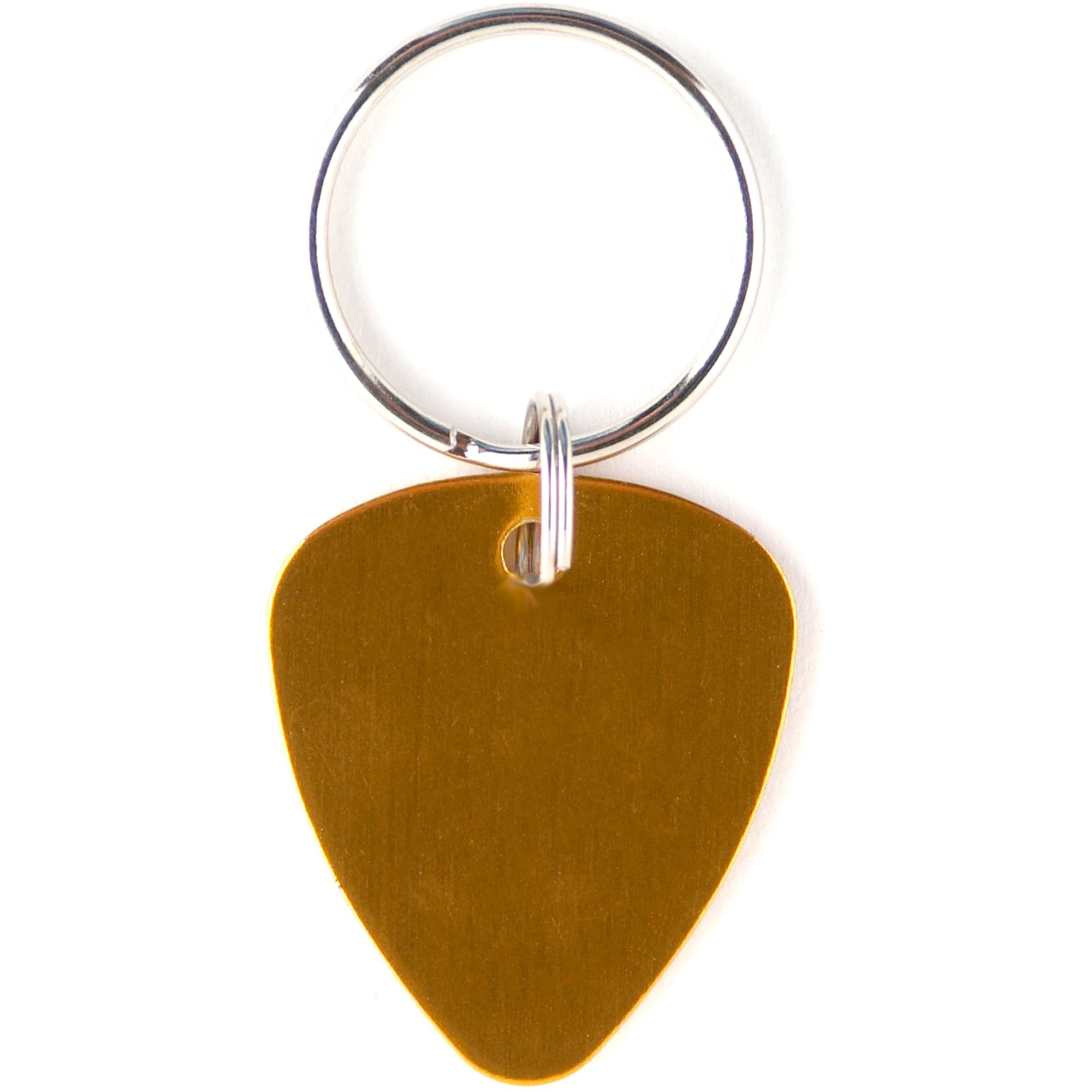 Goods For Giving Guitar Pick Key Chain 1, 10, 20, 50 100 Packs - Blank