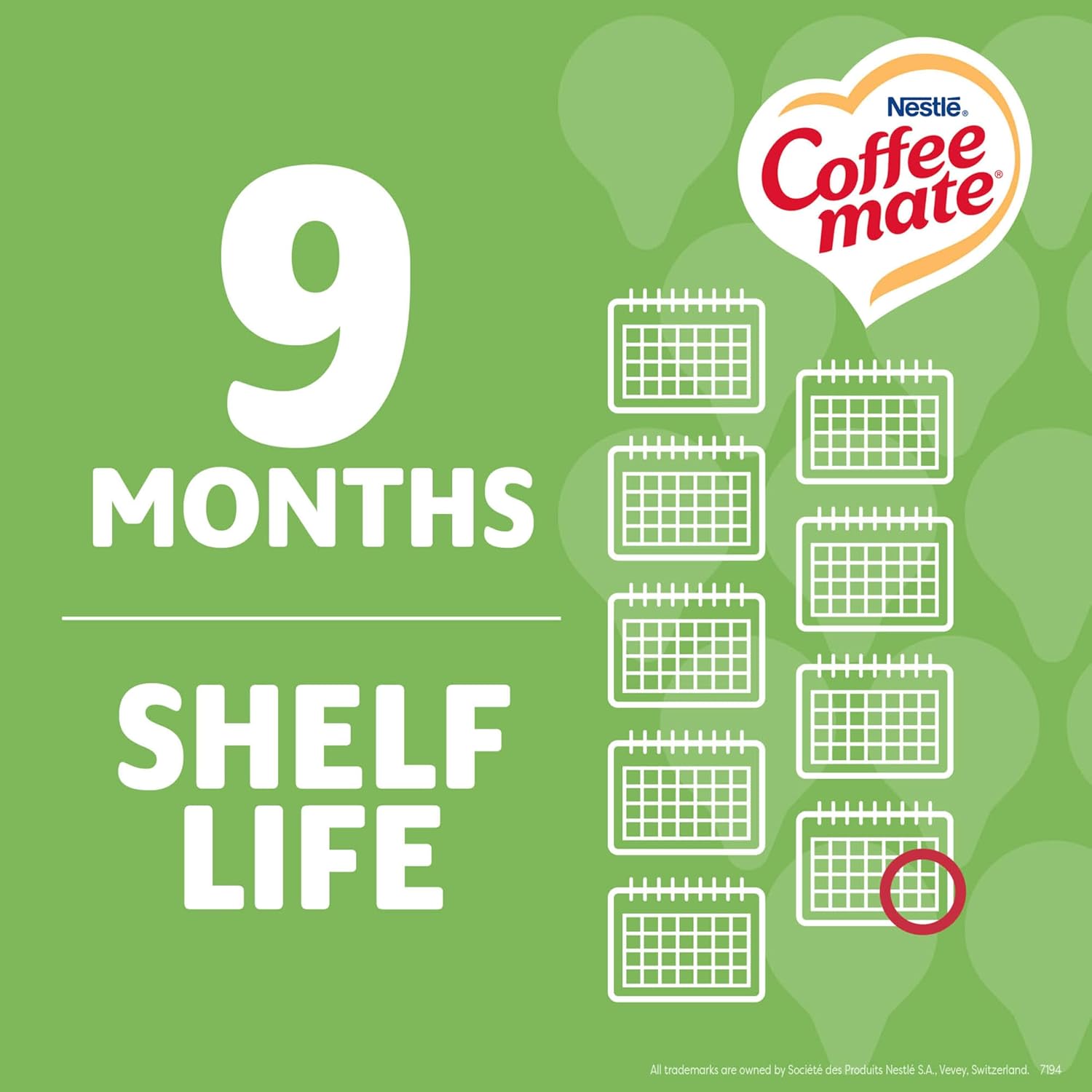 Nestle Coffee mate Coffee Creamer, Irish Creme, Liquid Creamer Singles, Non Dairy, No Refrigeration, 0.375 fl oz Tubs (Pack of 200)