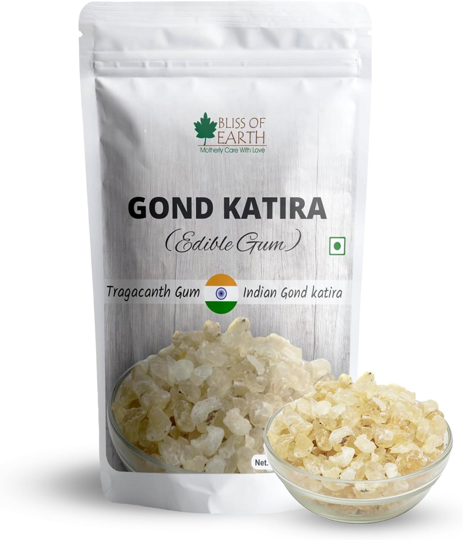 Gond Katira 1kg Pure Organic Edible Gum Tragacanth Gum Gond for Laddu Making & Sweets