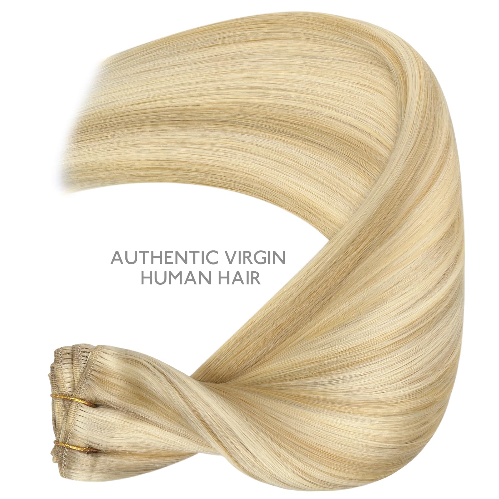 WENNALIFE Clip in Hair Extensions Human Hair 16 Inch 120g 7pcs Dark Brown Hair Extensions Clip in for Women Real Human Hair Double Weft Rallonge Cheveux Humain Extension Real Hair Extensions — view 13