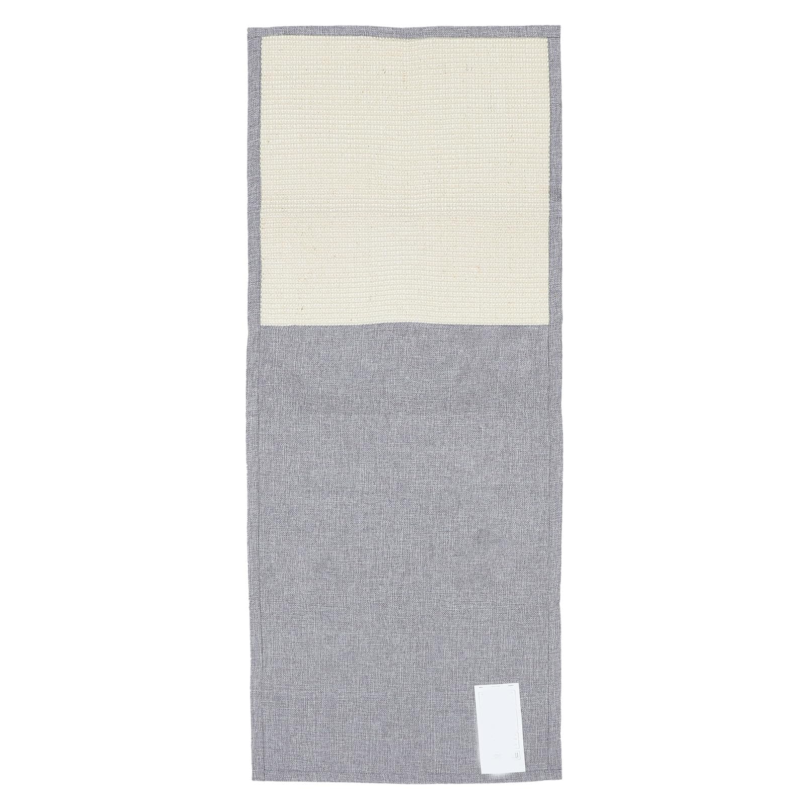 Kisangel Protector contra Arañazos para Sofá y Reposabrazos Garra de Sisal, Funda Antirayaduras Gris Claro, Tamaño Básico, para Gatos y Mascotas en Hogar y Oficina