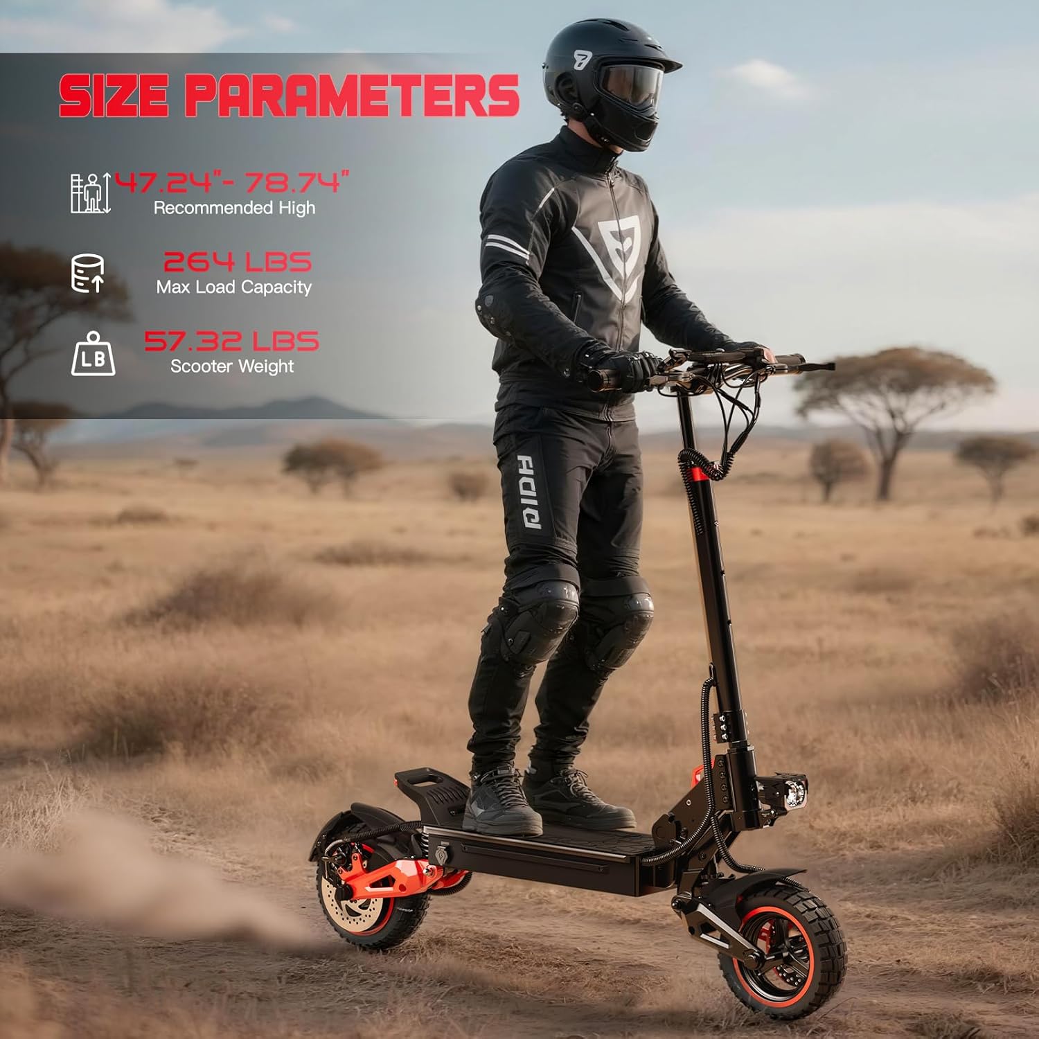 Electric Scooter 900W to 1600W Motor 48V18ah Battery Folding Electric Scooter for Adults 11 Inch Tires Top Speed 30 to 34 MPH Long Range Up to 37 Miles Perfect for Commuting and Leisure