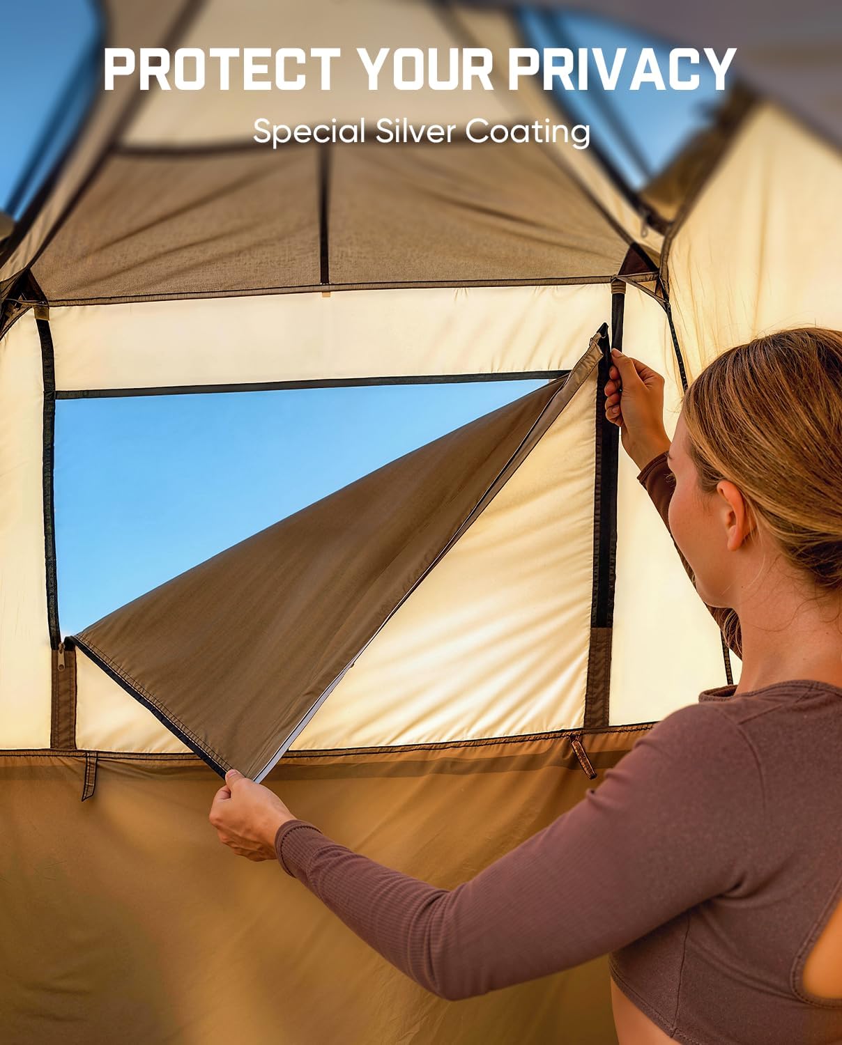FanttikOutdoor Alpha C4 Ultra Camping Tent & FanttikOutdoor Zeta A1 Pro Shower Tent