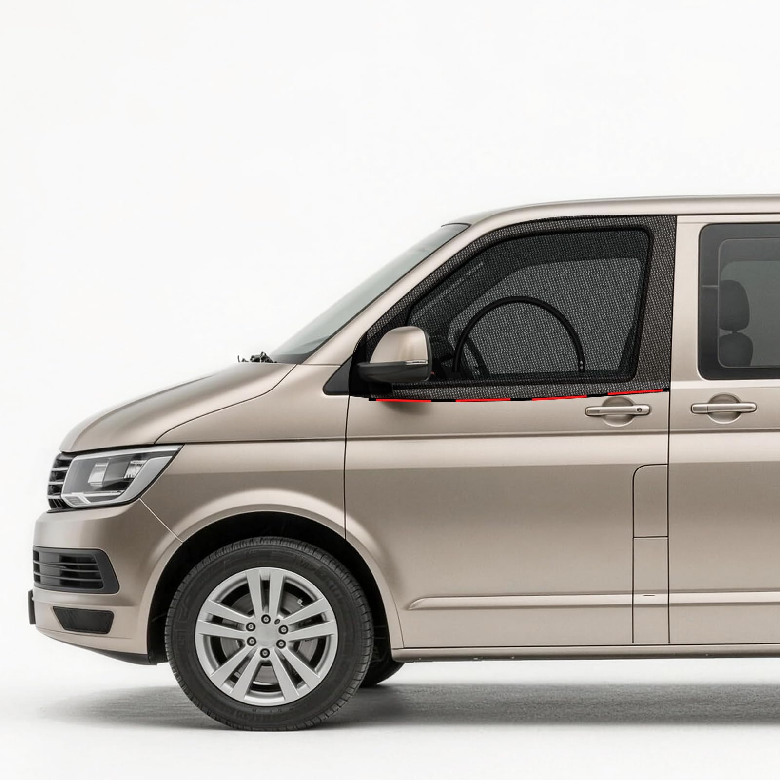 ZATOOTO Moskitonetz Magnetisch Kompatibel für VW T5 T6, Fliegengitter Insektenschutz Sonnenschutz, Camping