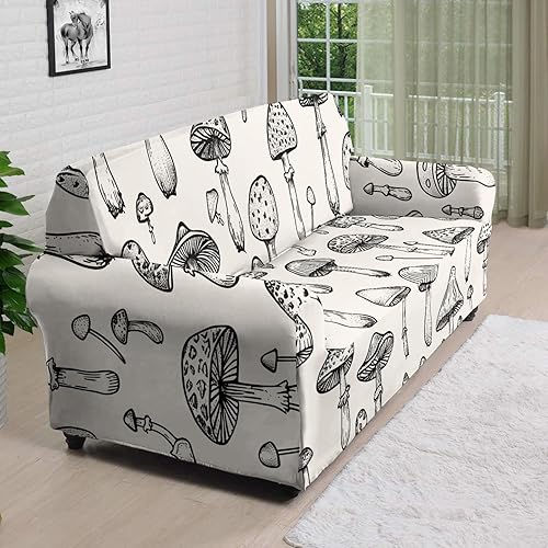 Miniatura 10 de JOAIFO Funda de sofá con estampado de patrón tribal rojo nativo americano, navajo, estilo suroeste, funda elástica para sofá, fácil de instalar