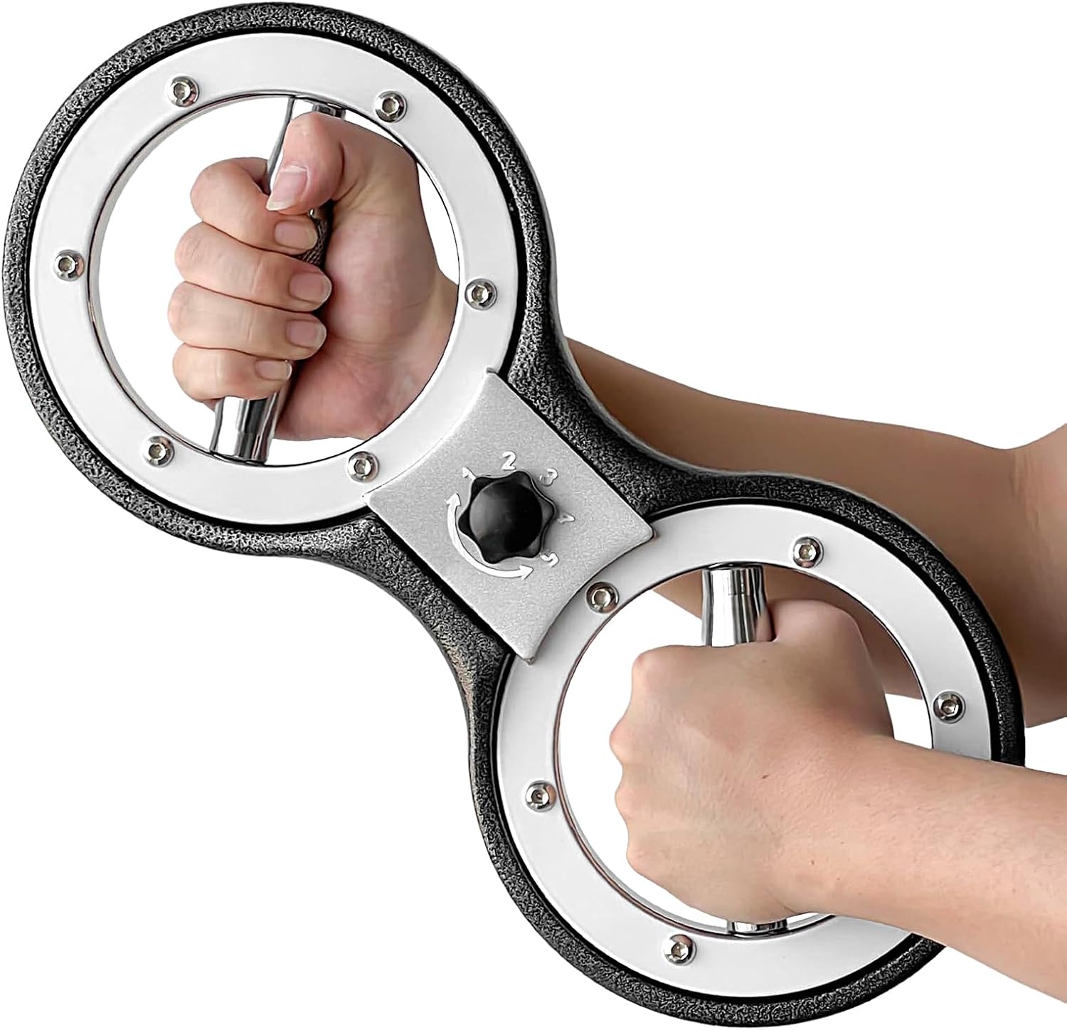 Kavrama Mukavemeti Eğitmeni - El Kavrayıcı, Önkol Güçlendirici, 12 Lbs ARM Egzersizcisi | Ayarlanabilir Kavrama Güçlendirici El Kıyıcı Egzersiz Ekipmanları, Kuvvet Antrenmanı Için Ev Salonu Aksesuarla