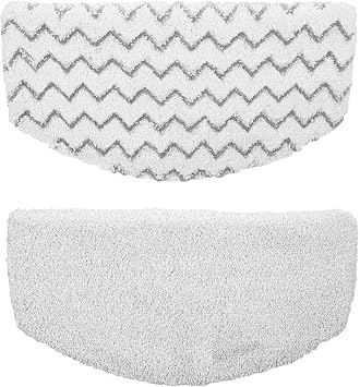 2 Pack Steam Mop Pads Replacement for Bissell Powerfresh Steam Mop 1940 1440 1544 Series, Model 19402 19404 19408 1940A 1940Q 1940T 1940W