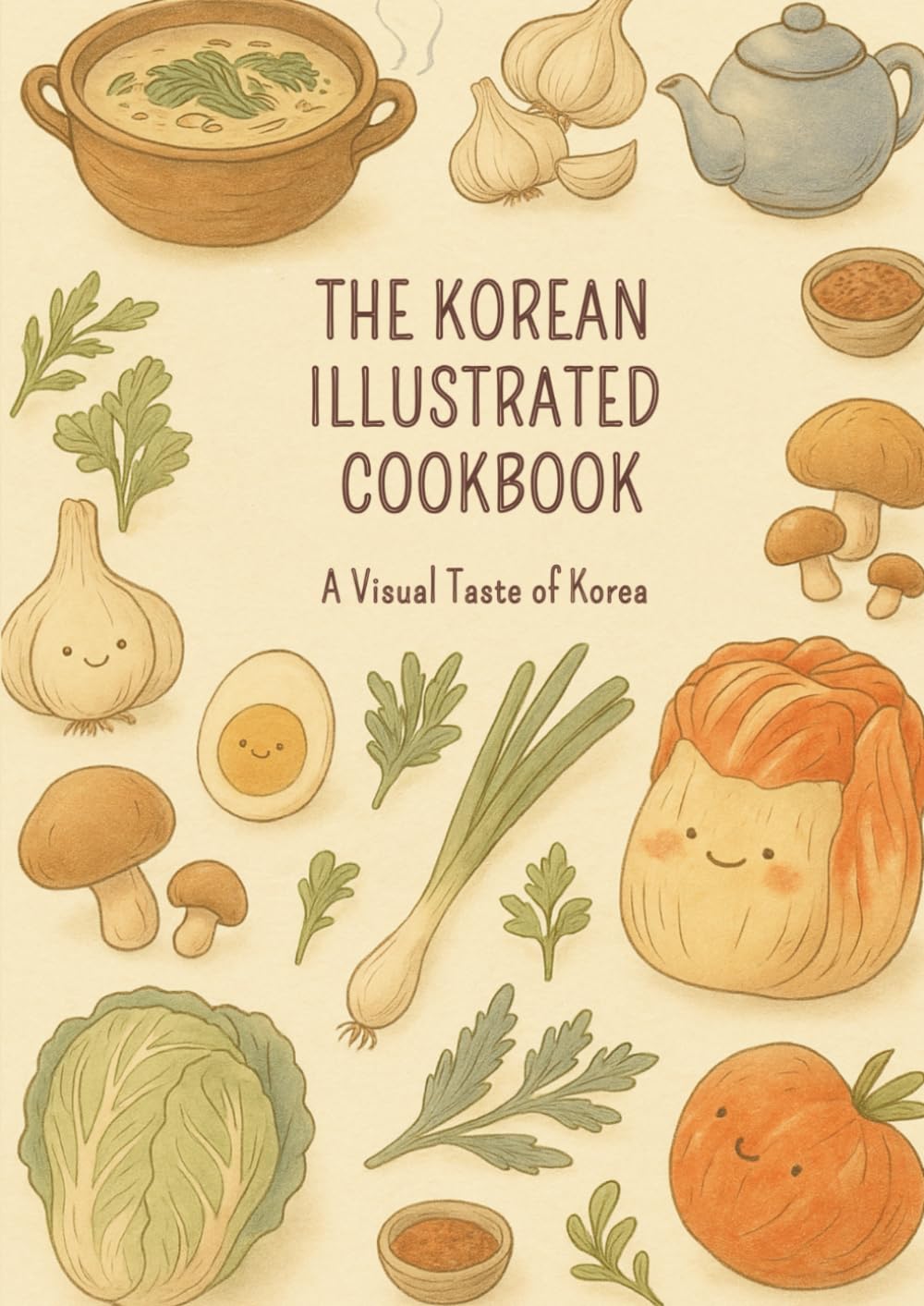 The Korean Illustrated Cookbook: A Visual Taste of Korea (The Illustrated Cookbook Series)
