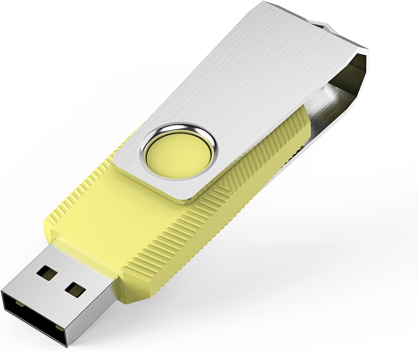 TOPESEL 5 Pack 32GB USB Flash Drives Thumb Drives Memory Stick USB 2.0 (5 Colors: Black Blue Cyan Pink Yellow)