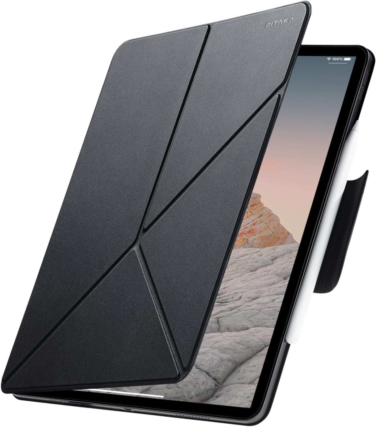 PITAKA for iPad Pro 13 Inch Case Cover (2024) Compatible with iPad Pro m4, Portrait/Landscape Magnetic Case with Pencil Holder, 4 Standing Angles, Black (B0D8BNCK6N) Amazon Price History, Amazon Price Tracker