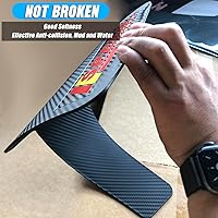 Vista 76 de Universal Mud Flaps Fits Most SUVs/MPVs, Not Full-Size SUVs- Standard Size 4-Piece Soft Glue Fenders Splash Guards Set, Heavy Duty Flexible