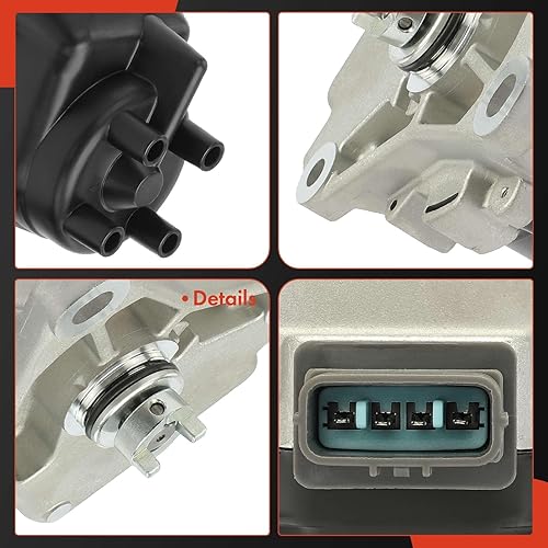 Miniatura 8 de A-Premium Distribuidor de encendido con tapa y rotor compatible con Honda Accord 1999 2000 2001 2002 2.3L