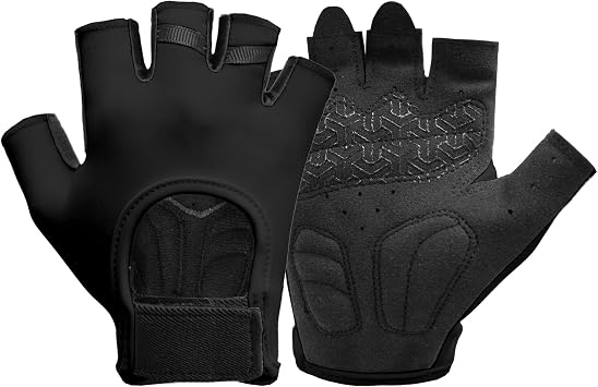 Workout Gloves for Women Lightweight Sweat-Wicking Breathable Gym Gloves with Silicone Grip, Padded Palm for Light Training Dumbbells, Cycling, Yoga, Pilates, Everyday Fitness