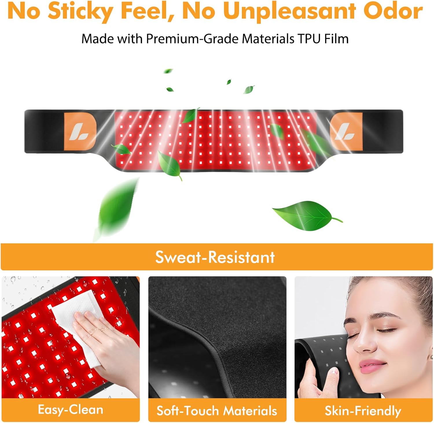 Red Light Therapy Belt with Remote, 120 LEDs 660nm & 850nm Infrared Light Therapy Wrap for Body, 20W Highest Power, Timer, 5 Level Adjustable LEDs Light Therapy Belt for Back Shoulder Waist Muscle