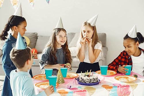 Miniatura 3 de DecorRack - Vasos desechables y reutilizables de 12onzas para fiestas de cumpleaños, despedidas de soltera, campamentos, eventos en interiores y al