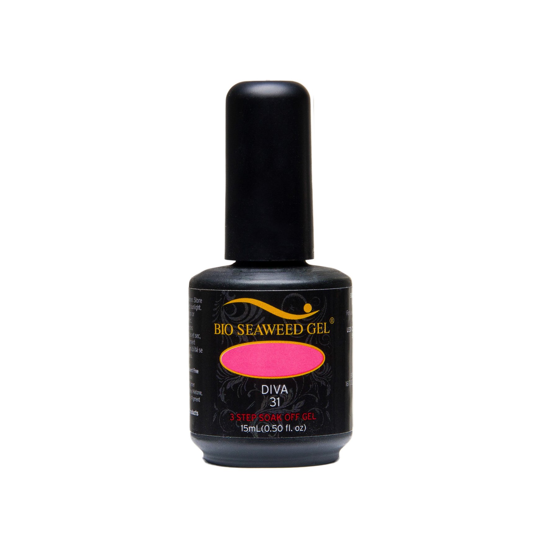 Bio Seaweed Gel3 Step Gel Polish, Diva Number 31 15 ml