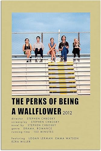 Póster de Gilmore Girls de The Perks Of Being A Wallflower, póster para habitación estética de los años 90, lienzo para decoración de sala de estar,