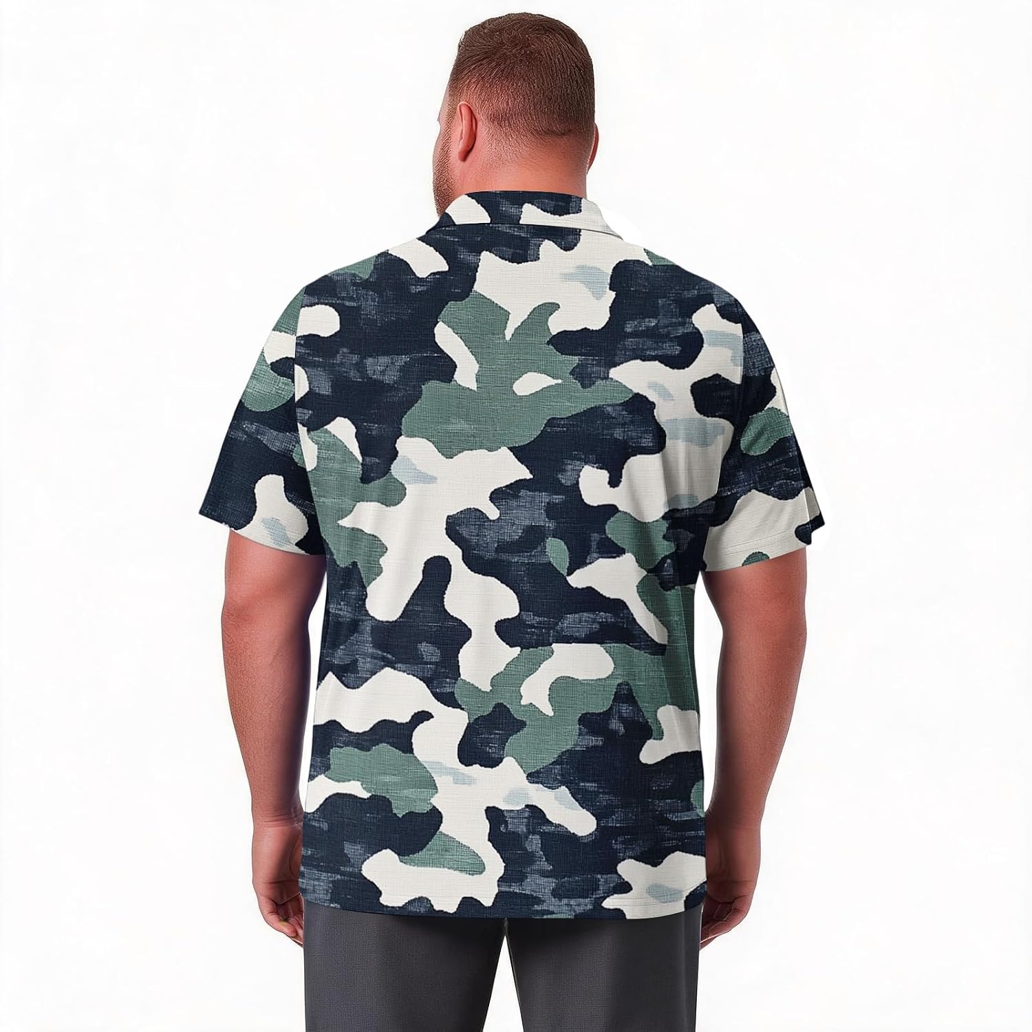 Polo Shirts for Men Big and Tall Short Sleeve Golf Shirt Business Casual Collared Button Down Tees Plus Size Tops