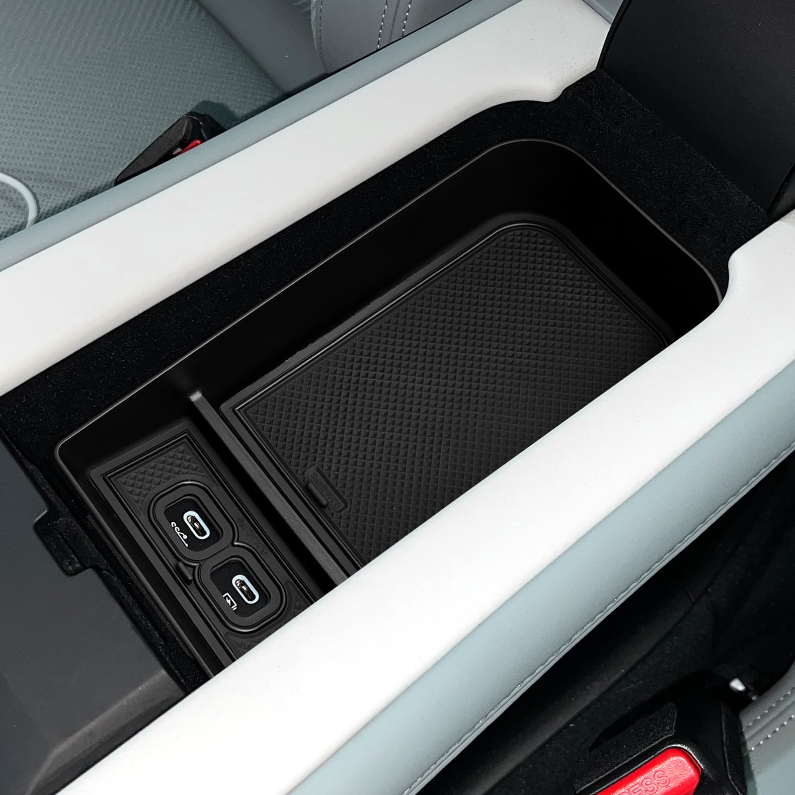 Kaufe Für Polestar 4 2025 2025 Auto Zentrale Lagerung Box Center Konsole Unteren schicht Fach Organizer Zubehör Aufräumen SCHWARZ zum Preis ab 22 Kaufe Für Polestar 4 2025 2025 Auto Zentrale Lagerung Box Center Konsole Unteren schicht Fach Organizer Zubehör Aufräumen SCHWARZ zum Preis ab 22