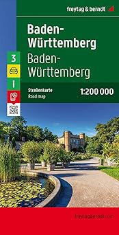 Freytag & Berndt Baden-Wurttemberg 1:200 000