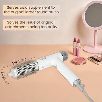 Round Brush Attachment for Shark SpeedStyle Hair Dryer Accessories