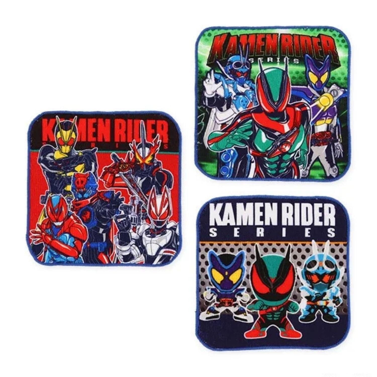 Amazon.co.jp: サロンジェ ミニタオル 3枚 セット 仮面ライダー 16