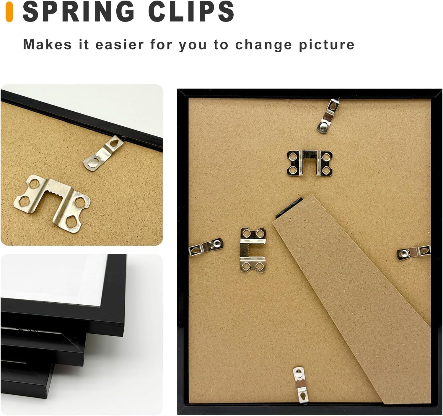 Soccer Posters 8x10 Inch Framed Canvas Prints Set of 4 - Messi, Ronaldo, Mbape And Neymar Famous Football Superstar Poster Sports Decor for Boys Bedroom Wall Art