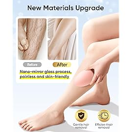 SILVLF Crystal Hair Remover for Women and Men, Reusable Crystal Hair Eraser Magic Painless Exfoliation Hair Removal Device, Epilator Device for Legs Back Arms