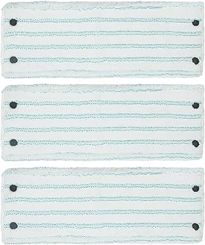 3PCS Replacement Wet & Dry Flat Mop Cloth Microfiber Mop Pad Accessories Compatible with Leifheit Floor Mop