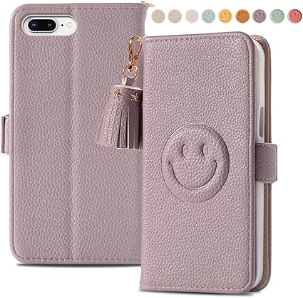 Amazon Co Jp Iphone8 Plus ケース 手帳型 かわいい プレゼント アイフォン7 プラス携帯カバースマホケース 贈り物 プレゼント Iphone7 Plus 手帳 スマイリー アイフォン8plus携帯カバータッセル ケースお洒落 シンプル 笑顔 アイフォン 6s Plus電話ケース 人気女性