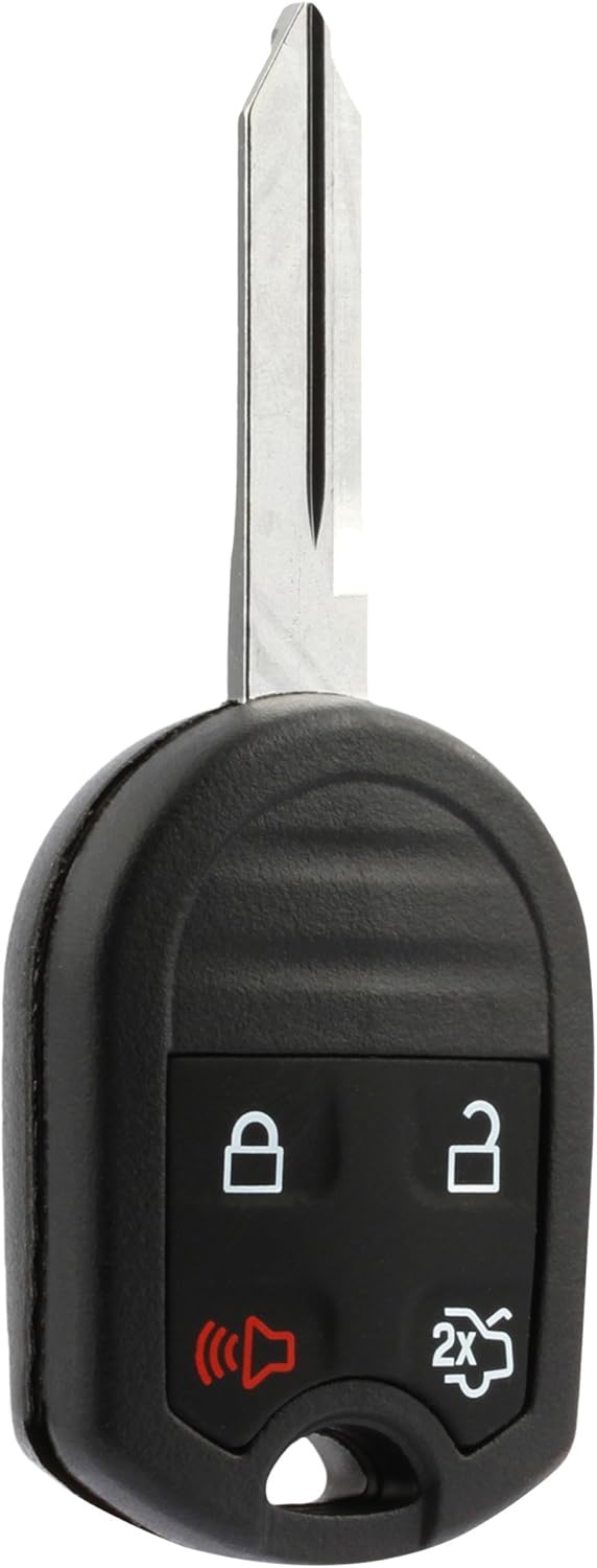 Car Key Fob Keyless Entry Remote fits Ford, Lincoln, Mercury, Mazda (CWTWB1U793 4-btn) – Guaranteed to Program