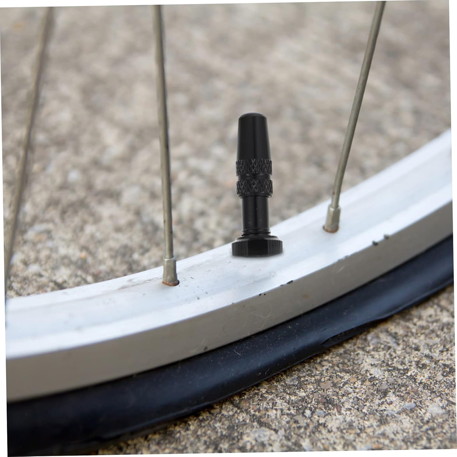 Bike Valve Stems Aluminum Alloy Tire Valve for Tubeless Tire Installation Tools
