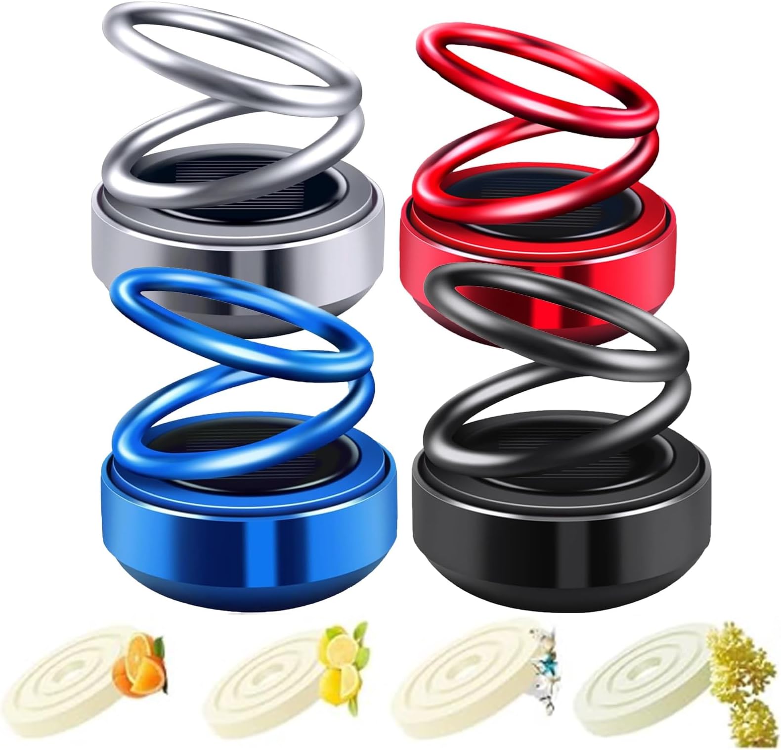 Hotzr Portable Kinetic Molecular Heater, MIQIKO Portable Kinetic Molecular Heater, Mini Portable Kinetic Heater, Kinetic Molecular Heater for Car, Living Rooms, Bathrooms (Size : 4PCS)