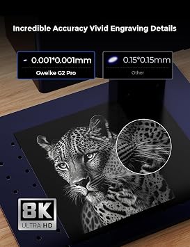 GWEIKE G2 Pro 30W Fiber Laser Engraver with 3D & Deep Engraving