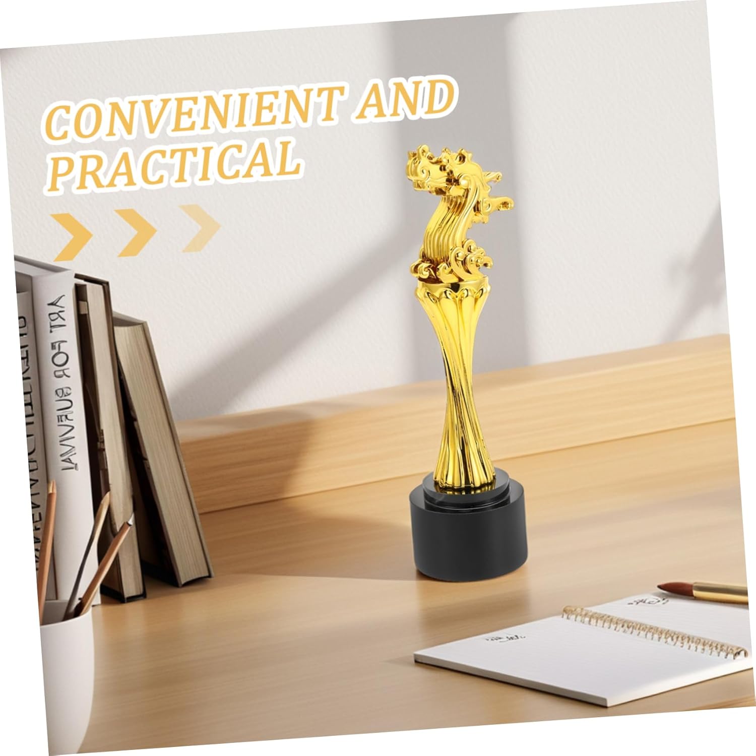 VICASKY Dragon Boat Trophy Party Trophy Decor Prize Award Trophy for Kindergarten Ceremony Competition Trophy