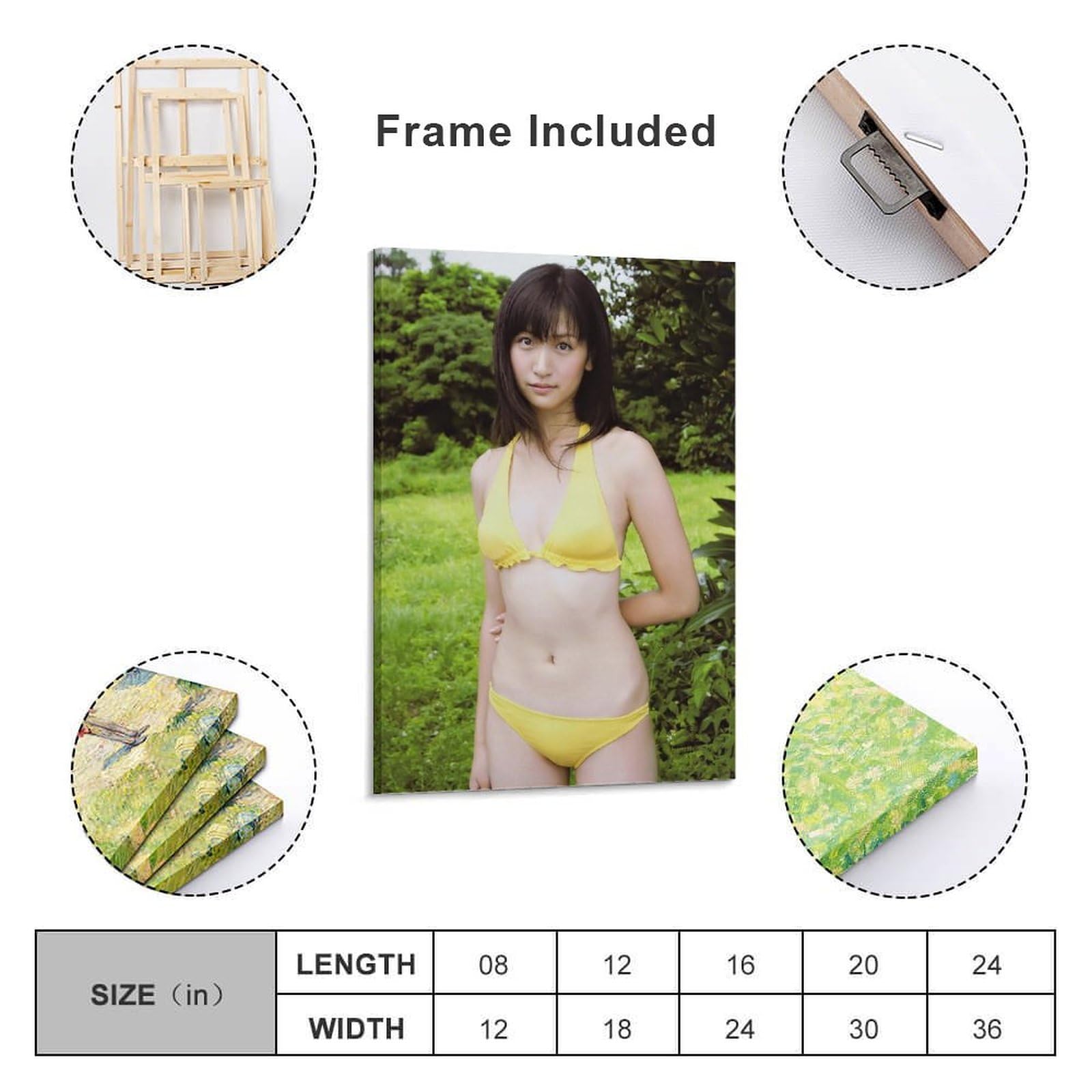 Amazon.co.jp: GENERIC 横山ルリカ 水着ポスター 女優・歌手・アイドル